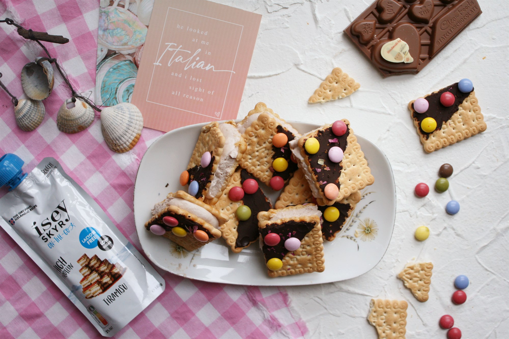 Ísey Skyr Tiramisu ice cream sandwiches