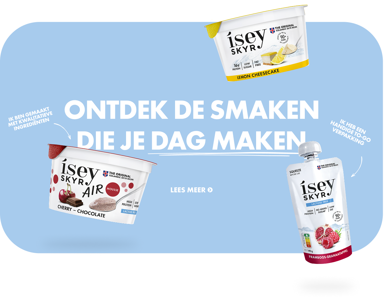 Ontdek de smaken die je dag maken